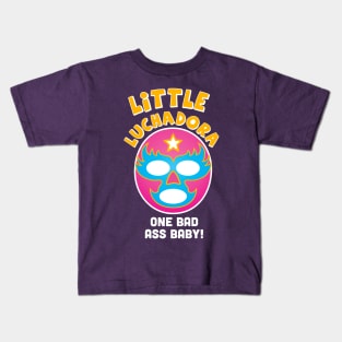 Little Luchadora Kids T-Shirt
